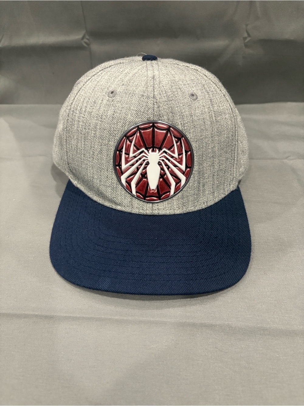 Marvel Spider-Man Adult adjustable Gray, Blue, Red Baseball Hat